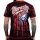 WORNSTAR Herren Artist Asylum Collection American Daredevil Tee T-Shirt schwarz