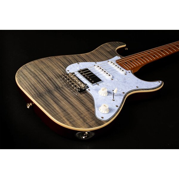 Jet Guitars JS 450 TBK Transparent Black