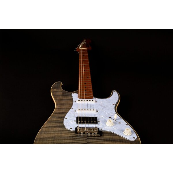 Jet Guitars JS-450 TBK Transparent Black