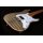 Jet Guitars JS-450 TBK Transparent Black
