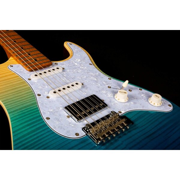 Jet Guitars JS-450 TBL Transparent Blue