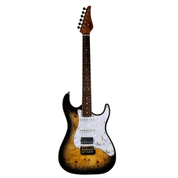 Jet Guitars JS-450 QTB R Transparent Brown