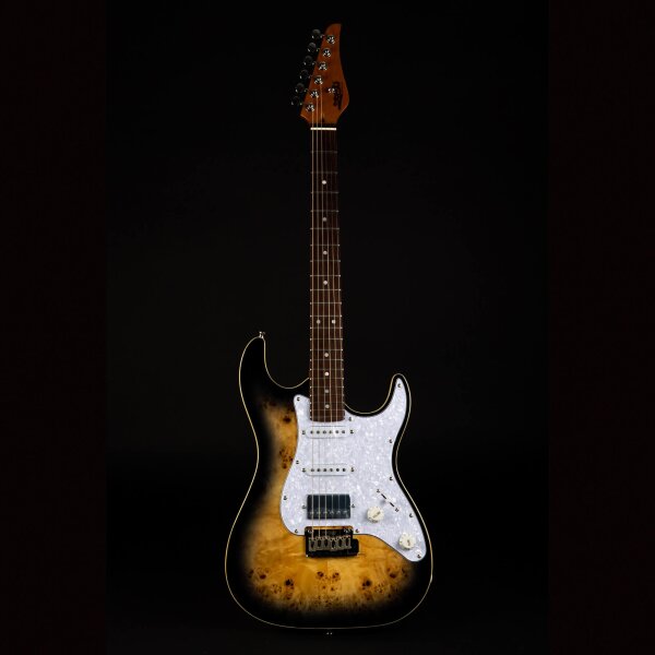 Jet Guitars JS-450 QTB R Transparent Brown