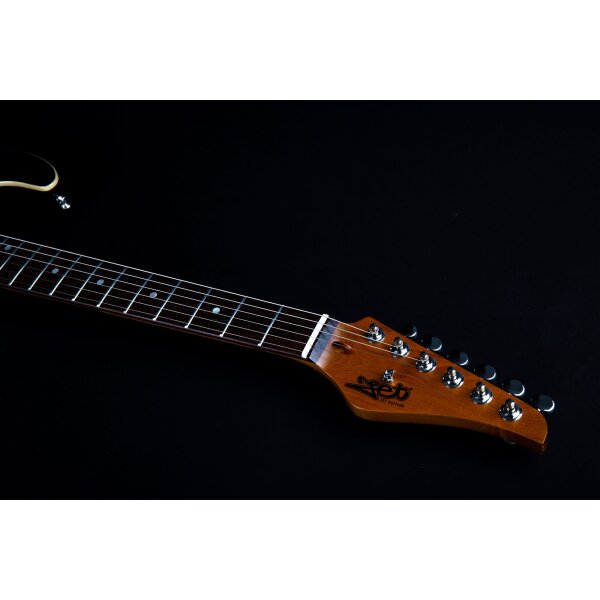 Jet Guitars JS 450 QTB R Transparent Brown