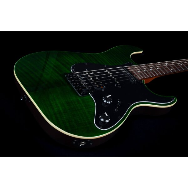 Jet Guitars JS-450 TGR R Transparent Green