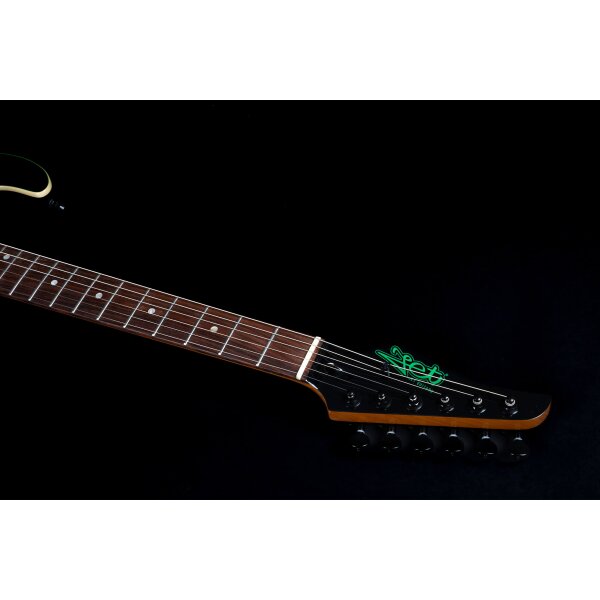Jet Guitars JS-450 TGR R Transparent Green