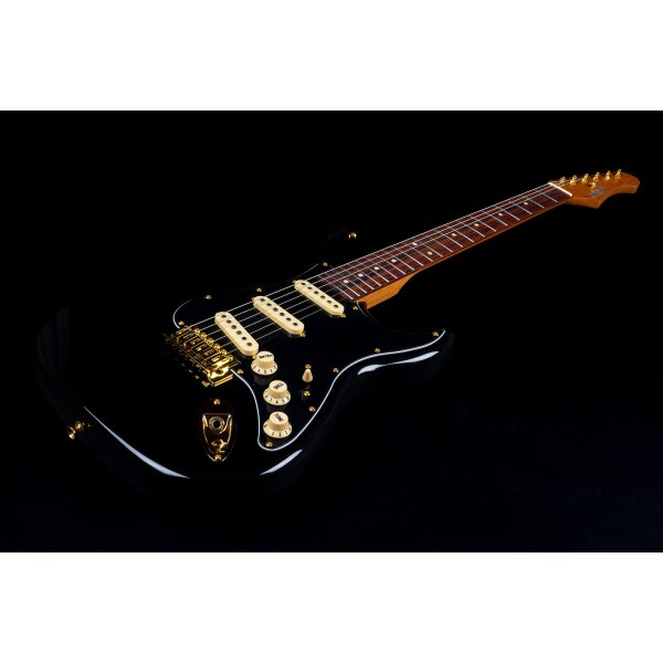 Jet Guitars JS 380 Black Gold