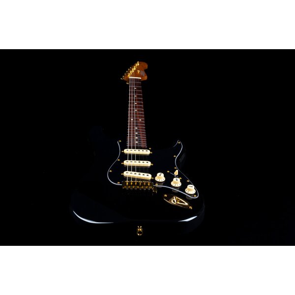 Jet Guitars JS-380 Black Gold