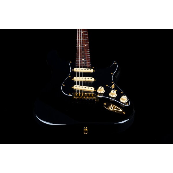 Jet Guitars JS-380 Black Gold