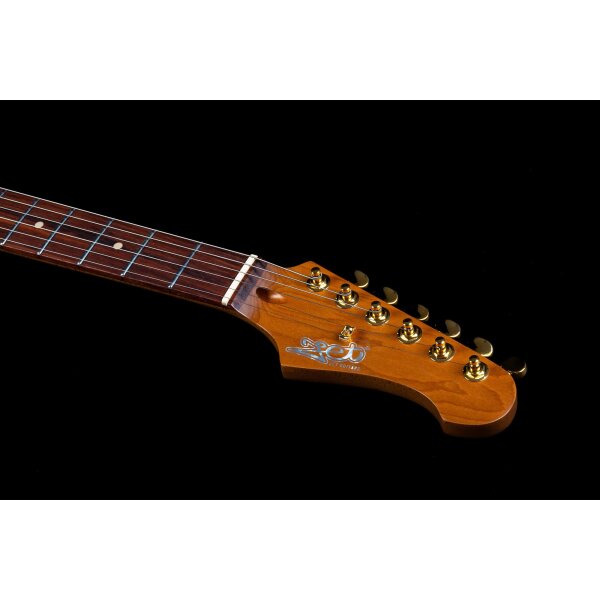Jet Guitars JS 380 Black Gold