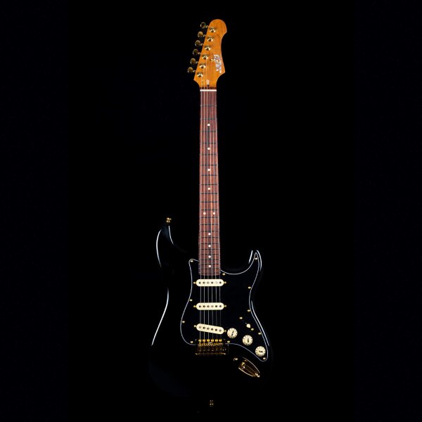 Jet Guitars JS-380 Black Gold