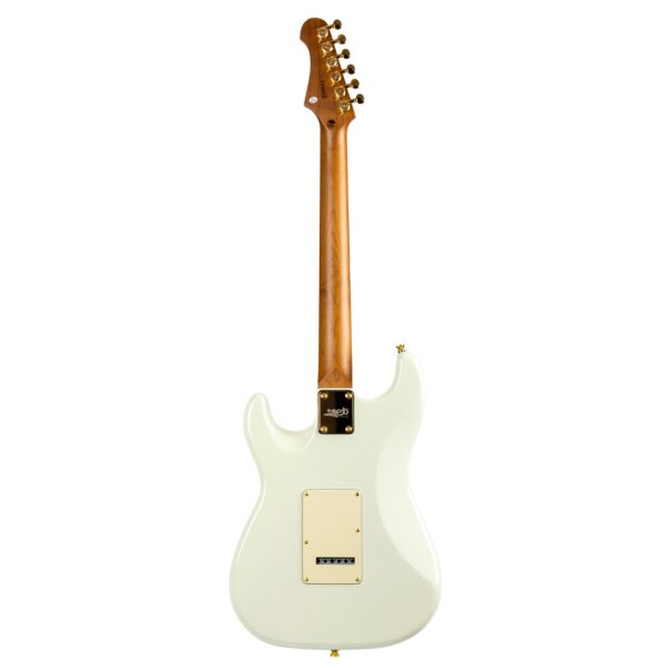 Jet Guitars JS-380 Olympic White Gold