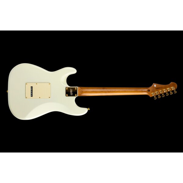 Jet Guitars JS-380 Olympic White Gold