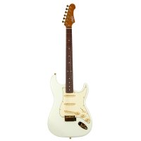 Jet Guitars JS 380 OW G Olympic White Gold