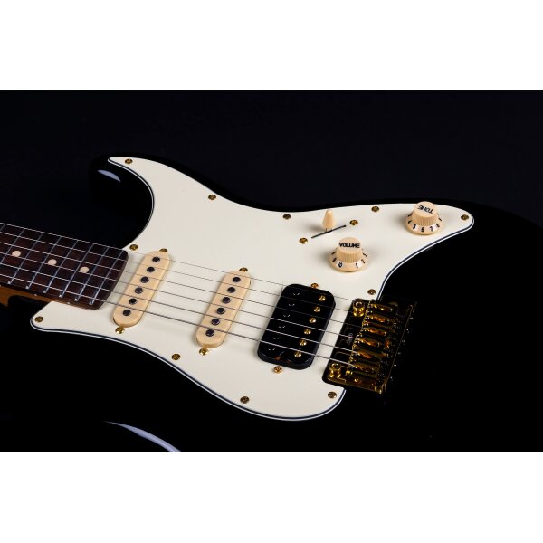 Jet Guitars JS-480 Black Gold