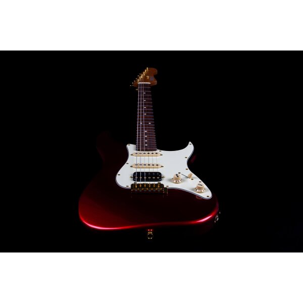 Jet Guitars JS-480 Wine Red Gold