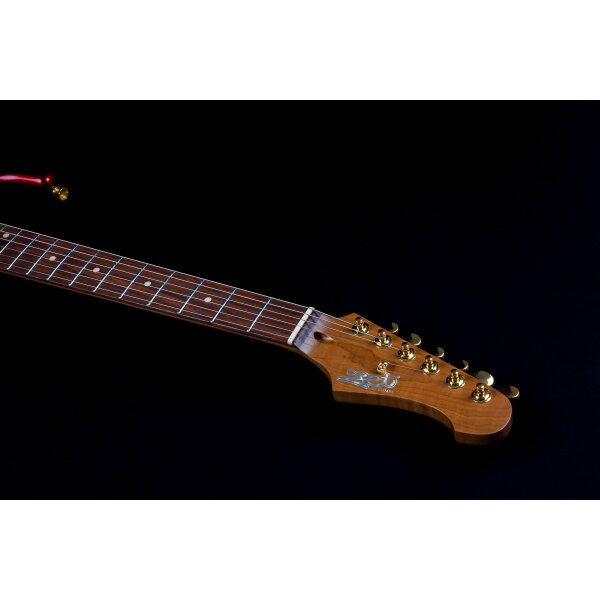 Jet Guitars JS 480 WR G Wine Red Gold
