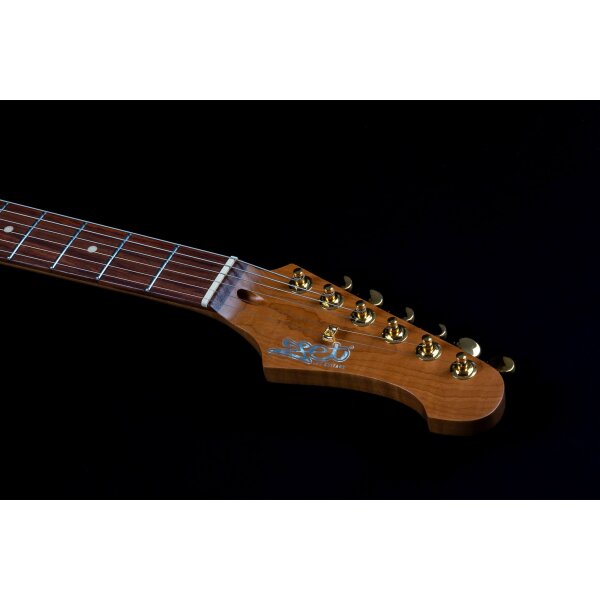 Jet Guitars JS 480 WR G Wine Red Gold
