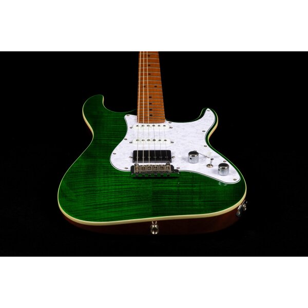 Jet Guitars JS-600 TGR Transparent Green