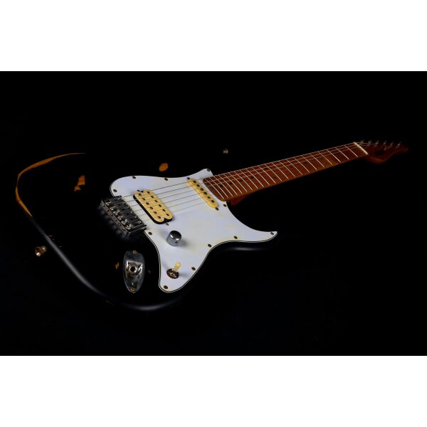 Jet Guitars JS 800 BK Black Relic