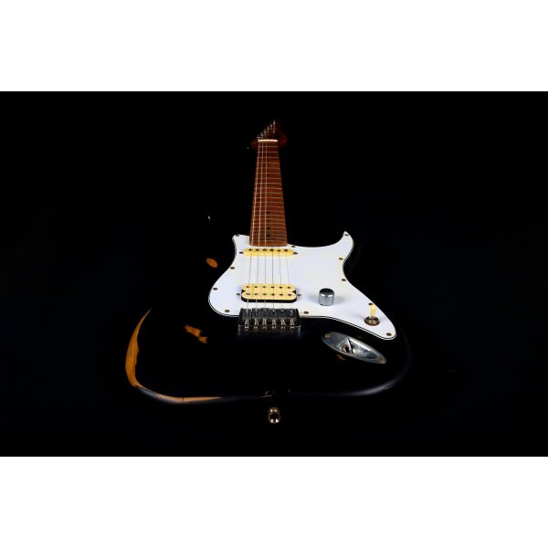 Jet Guitars JS 800 BK Black Relic