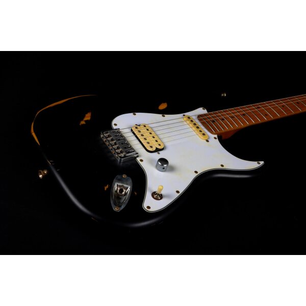 Jet Guitars JS-800 BK Black Relic