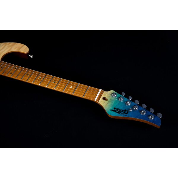 Jet Guitars JS-1000 QTBL Transparent Blue