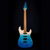 Jet Guitars JS-1000 QTBL Transparent Blue