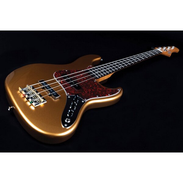 Jet Guitars JJB-300 GD R Bass Gold