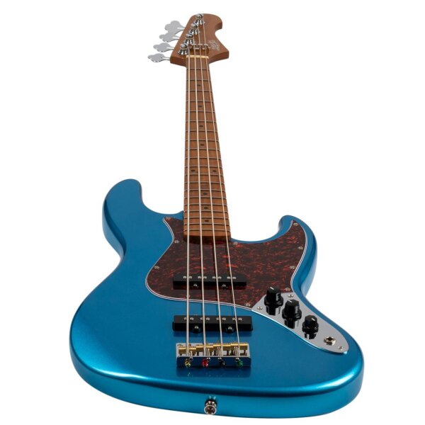 Jet Guitars JJB-300 LPB Bass Lake Placid Blue