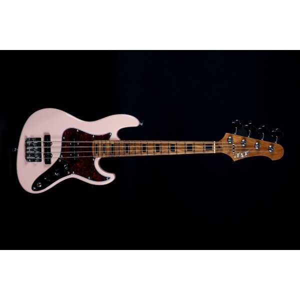 Jet Guitars JB 300 Travel Bass PK Pink