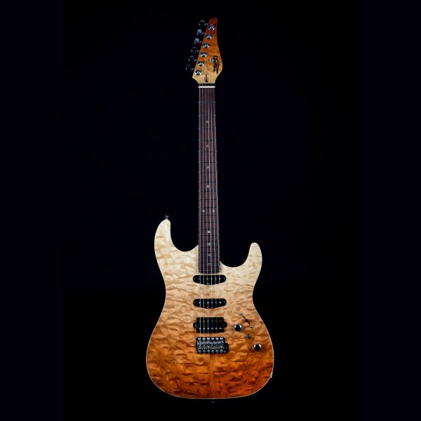 Jet Guitars Elite JS-45 Fireburst