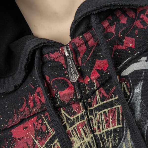 ROCK-HUS Wornstar Hoodiejacke Zipper "Revenge"