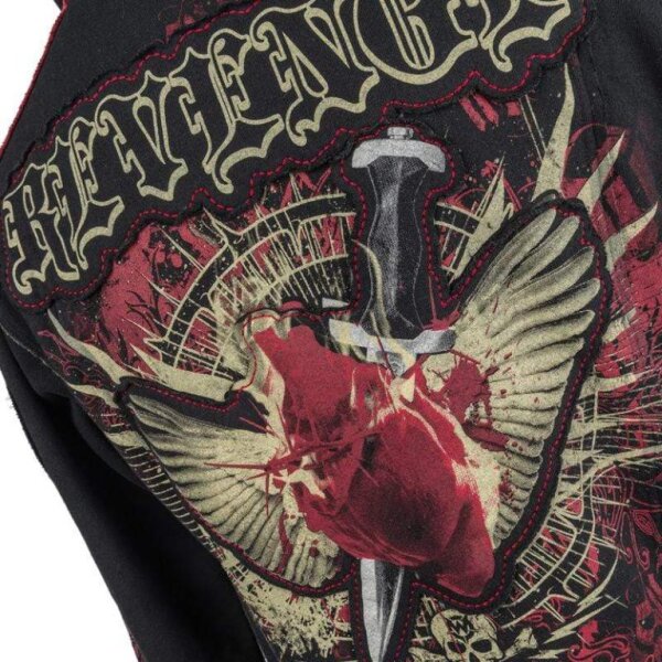 ROCK-HUS Wornstar Hoodiejacke Zipper "Revenge"