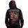 ROCK-HUS Wornstar Hoodiejacke Zipper "Revenge" L