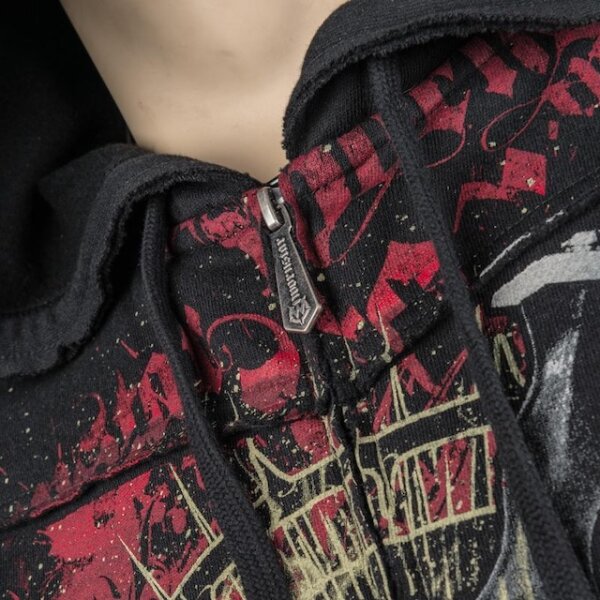 ROCK-HUS Wornstar Hoodiejacke Zipper "Revenge" XL