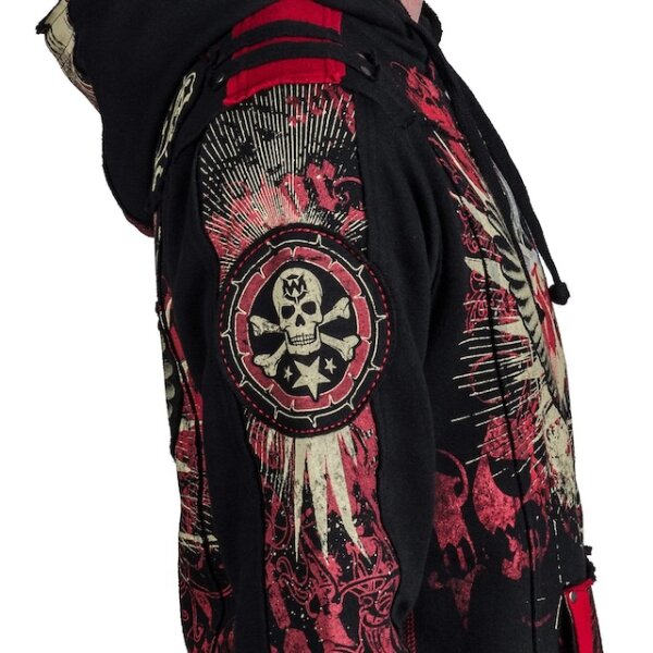 ROCK-HUS Wornstar Hoodiejacke Zipper "Revenge" XL