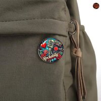 ROCK-HUS Pin Rockabilly Microphone