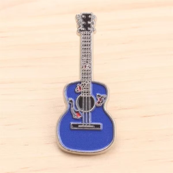 ROCK-HUS Pin Akustik Gitarre Lila