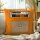 ROCK-HUS Kissenbezug Orange Amp 45x45