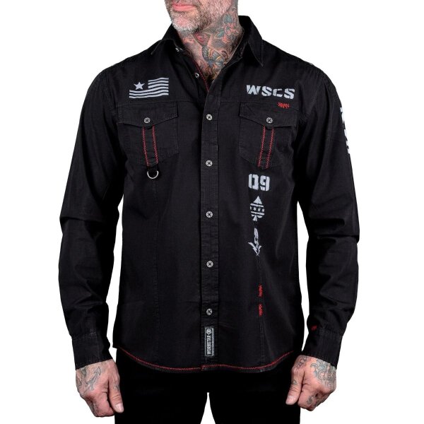 WORNSTAR Rocknrolla Collection Battalion Shirt Hemd