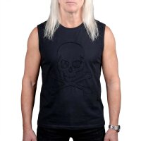 WORNSTAR Herren Artist Asylum Collection Black Skull Tee...