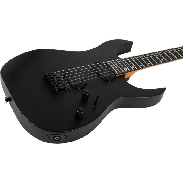 SPIRA Guitars S 400 MBK Satin Black