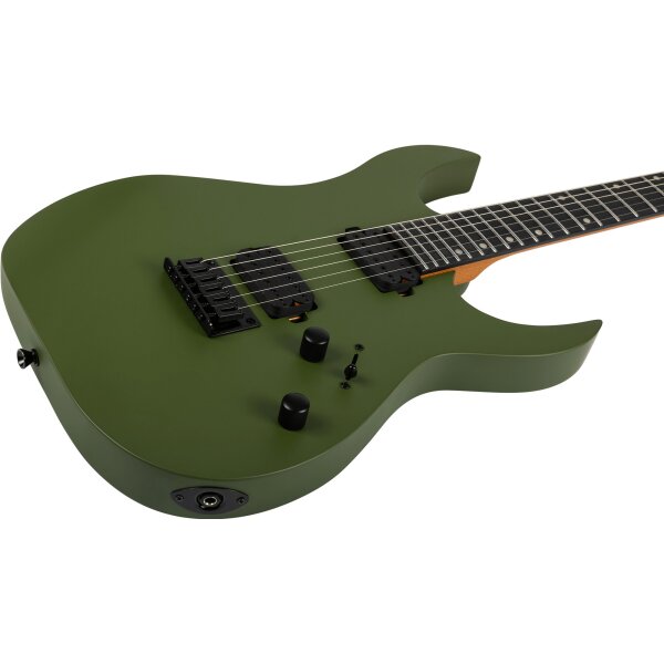 SPIRA Guitars S 400 MGR Satin Dark Green