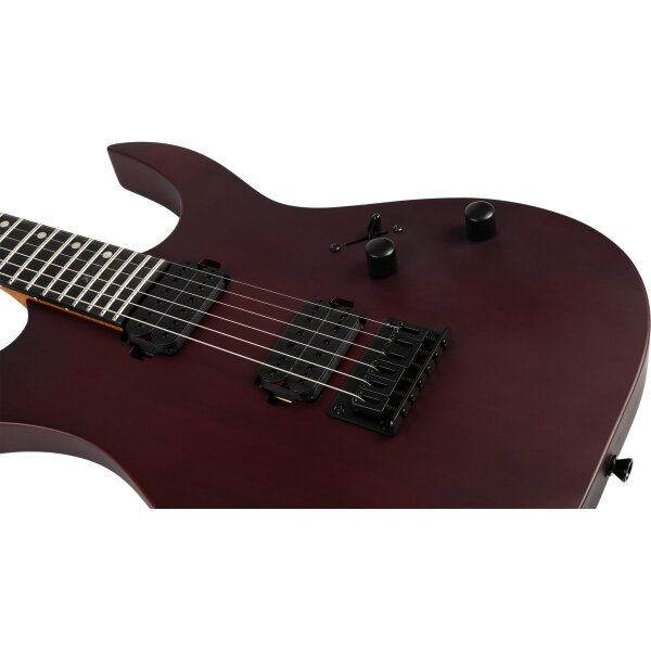 SPIRA Guitars S 400 MWR Satin Wine Red
