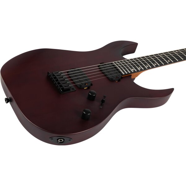 SPIRA Guitars S 400 MWR Satin Wine Red