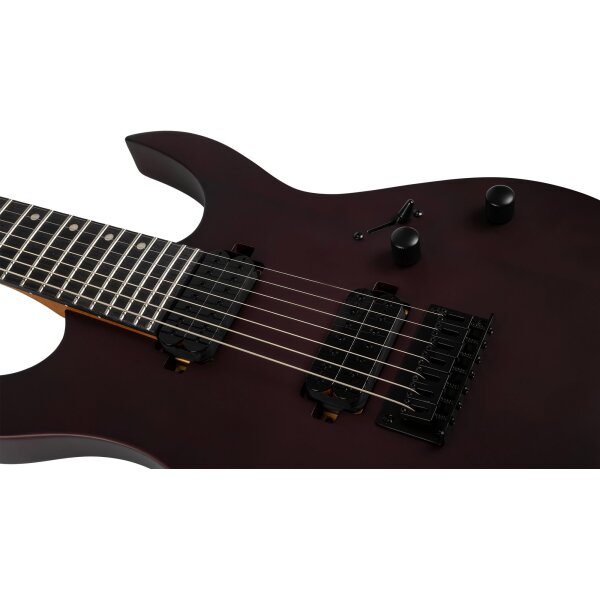 SPIRA Guitars S 407 MWR Satin Wine Red