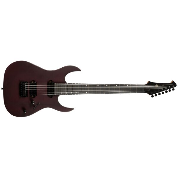 SPIRA Guitars S 407 MWR Satin Wine Red