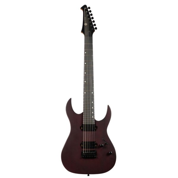 SPIRA Guitars S-407 Satin Wine Red