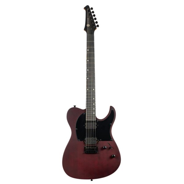 SPIRA Guitars T 400 MWR Satin Wine Red